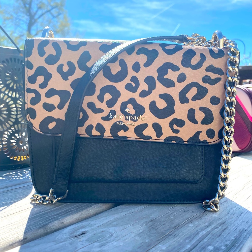 Kate Spade limited edition leopard purse